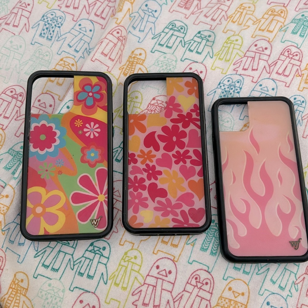 3 wild flower cases for pro max